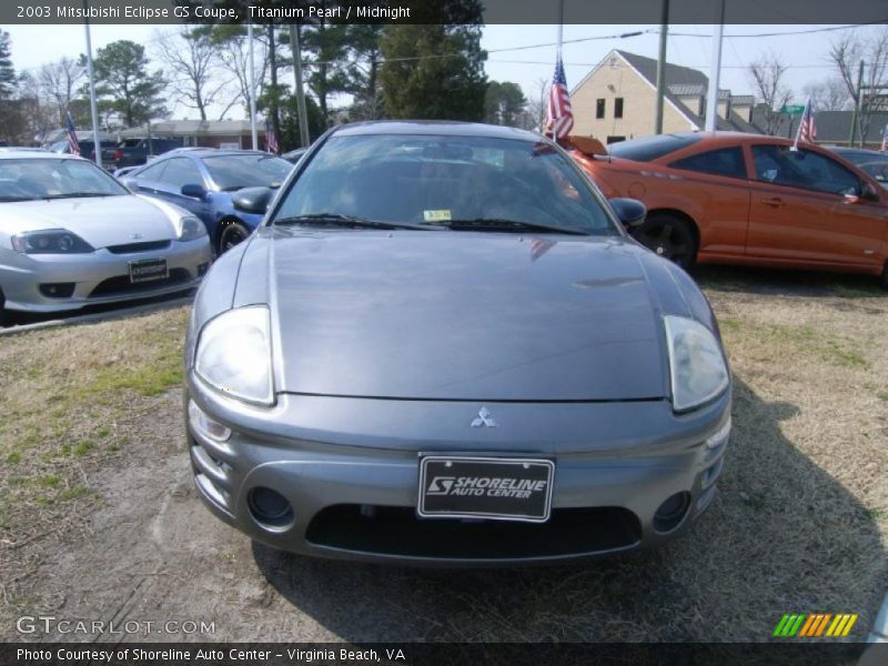 Titanium Pearl / Midnight 2003 Mitsubishi Eclipse GS Coupe