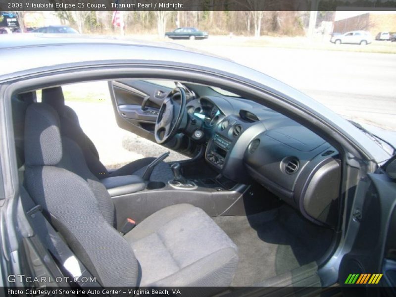Titanium Pearl / Midnight 2003 Mitsubishi Eclipse GS Coupe