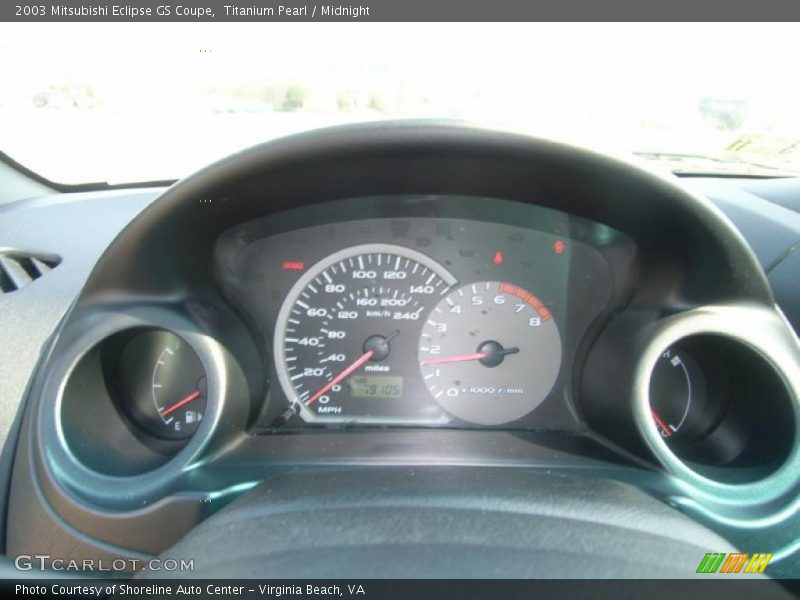 Titanium Pearl / Midnight 2003 Mitsubishi Eclipse GS Coupe