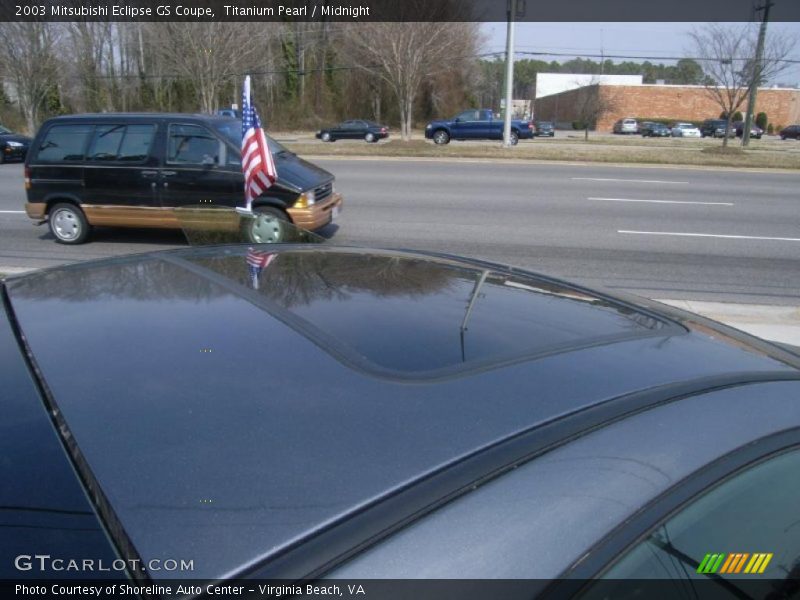 Titanium Pearl / Midnight 2003 Mitsubishi Eclipse GS Coupe