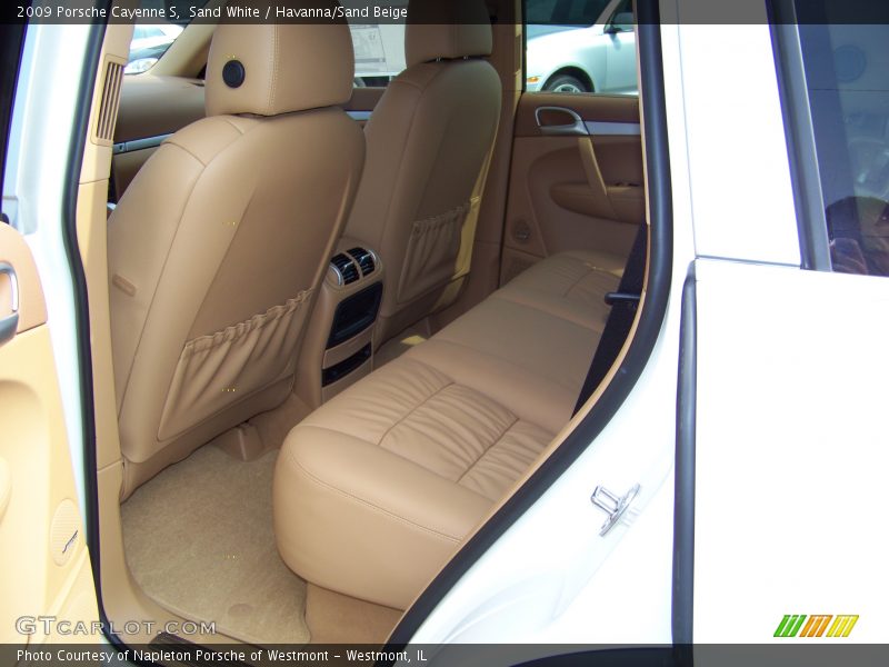 Sand White / Havanna/Sand Beige 2009 Porsche Cayenne S