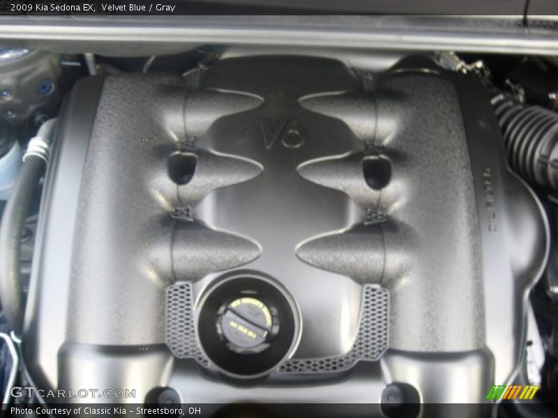 Velvet Blue / Gray 2009 Kia Sedona EX