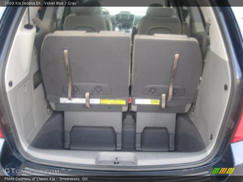 Velvet Blue / Gray 2009 Kia Sedona EX