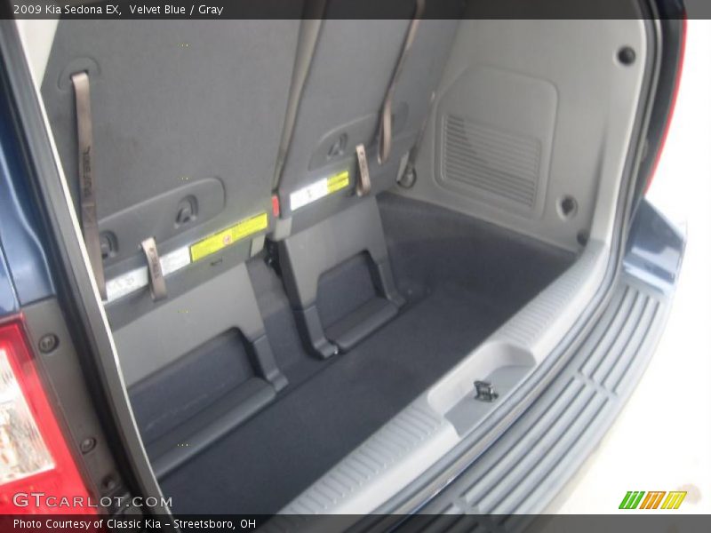 Velvet Blue / Gray 2009 Kia Sedona EX