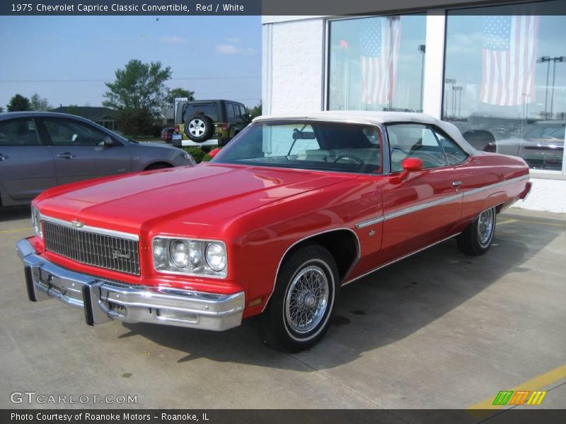  1975 Caprice Classic Convertible Red
