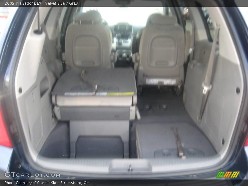 Velvet Blue / Gray 2009 Kia Sedona EX