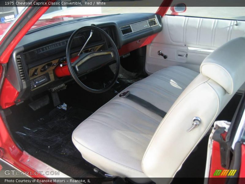  1975 Caprice Classic Convertible White Interior