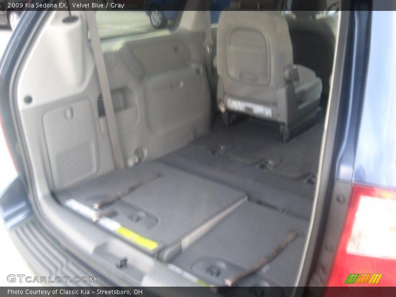 Velvet Blue / Gray 2009 Kia Sedona EX