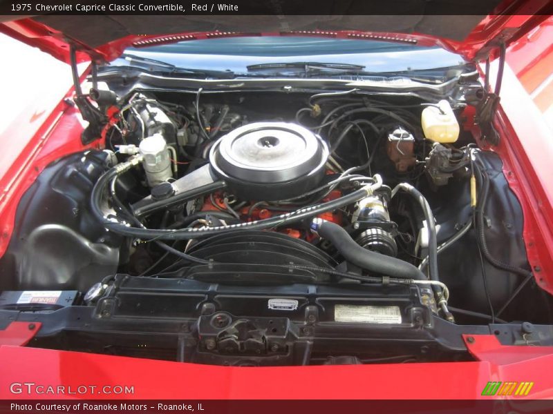  1975 Caprice Classic Convertible Engine - 350 cid