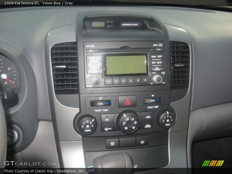 Velvet Blue / Gray 2009 Kia Sedona EX