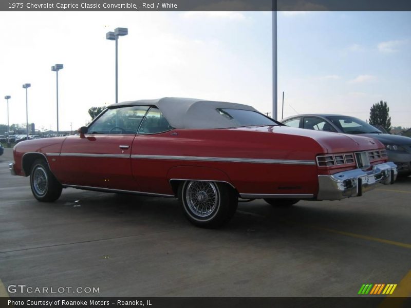  1975 Caprice Classic Convertible Red