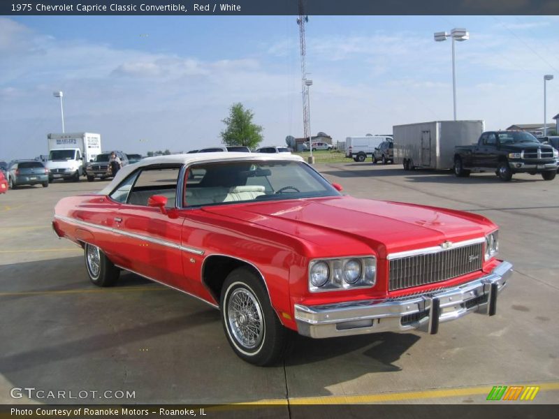 Front 3/4 View of 1975 Caprice Classic Convertible