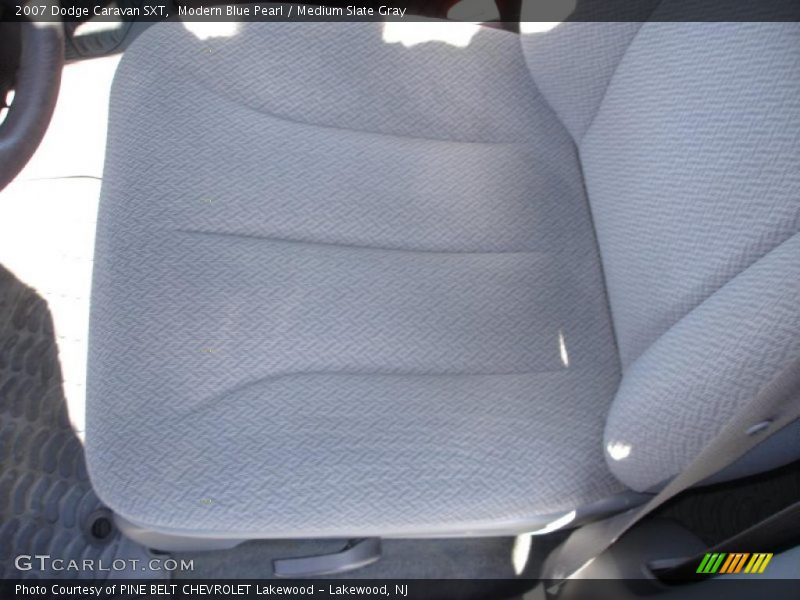 Modern Blue Pearl / Medium Slate Gray 2007 Dodge Caravan SXT