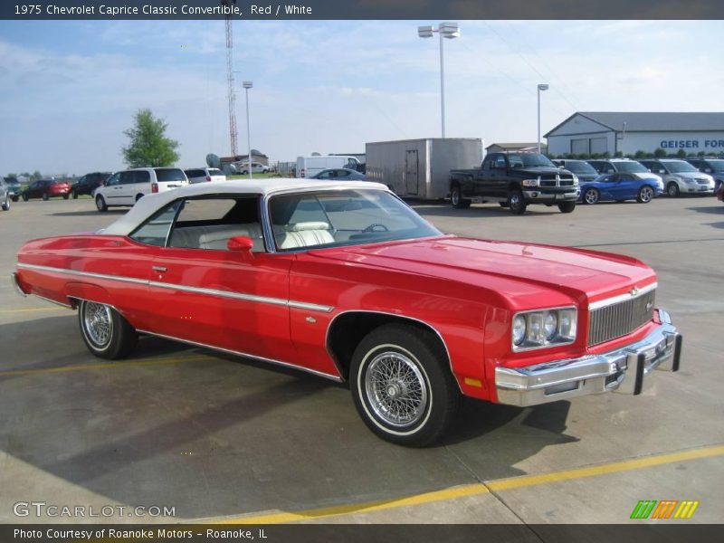  1975 Caprice Classic Convertible Red