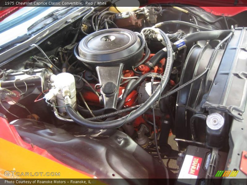  1975 Caprice Classic Convertible Engine - 350 cid