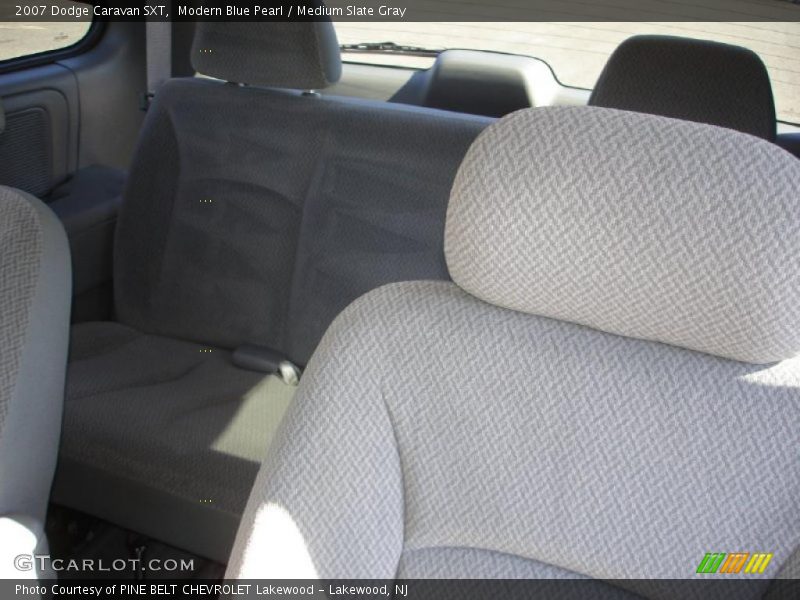 Modern Blue Pearl / Medium Slate Gray 2007 Dodge Caravan SXT