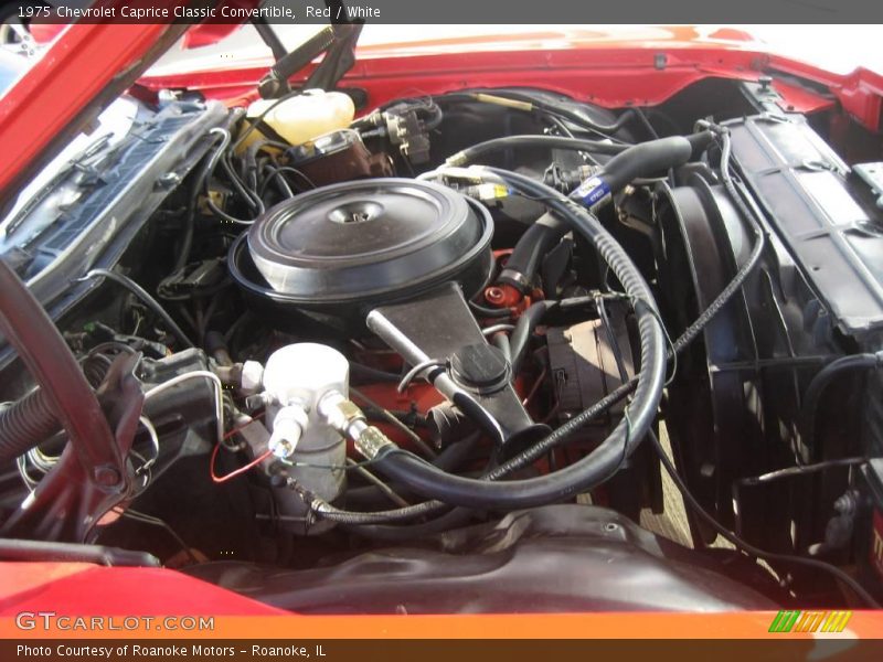  1975 Caprice Classic Convertible Engine - 350 cid