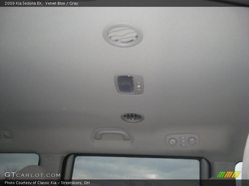 Velvet Blue / Gray 2009 Kia Sedona EX