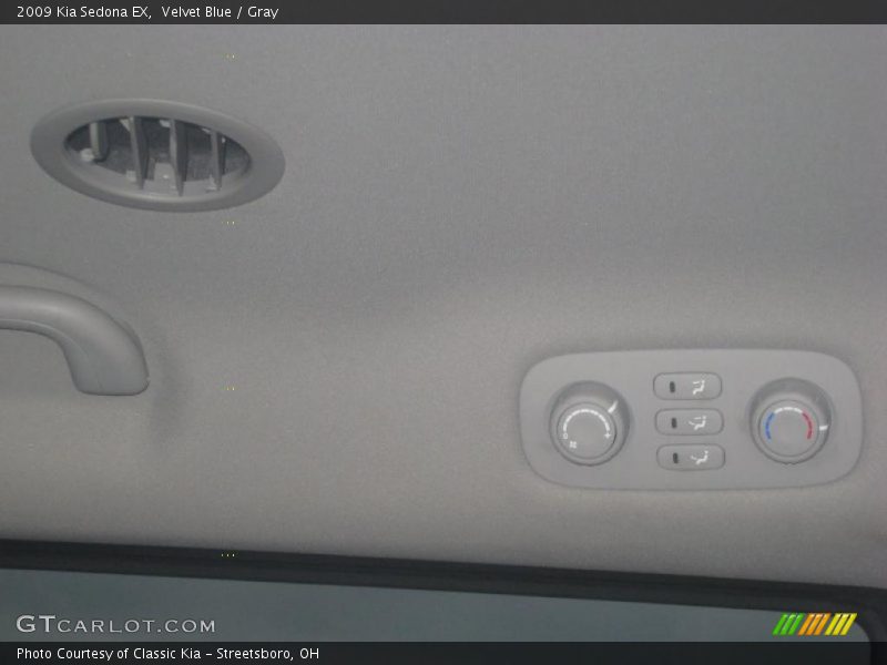 Velvet Blue / Gray 2009 Kia Sedona EX
