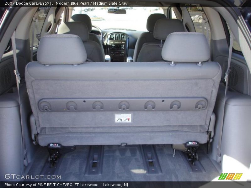 Modern Blue Pearl / Medium Slate Gray 2007 Dodge Caravan SXT