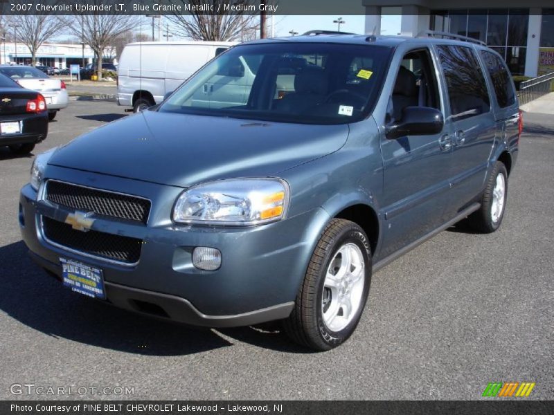 Blue Granite Metallic / Medium Gray 2007 Chevrolet Uplander LT