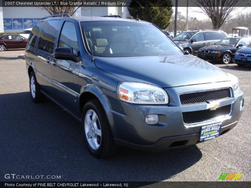 Blue Granite Metallic / Medium Gray 2007 Chevrolet Uplander LT