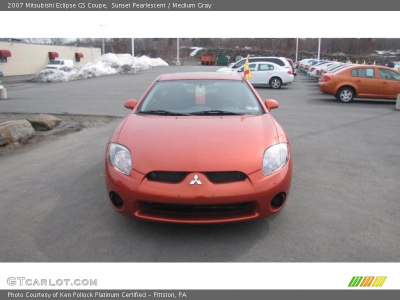 Sunset Pearlescent / Medium Gray 2007 Mitsubishi Eclipse GS Coupe