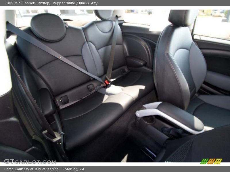 Pepper White / Black/Grey 2009 Mini Cooper Hardtop