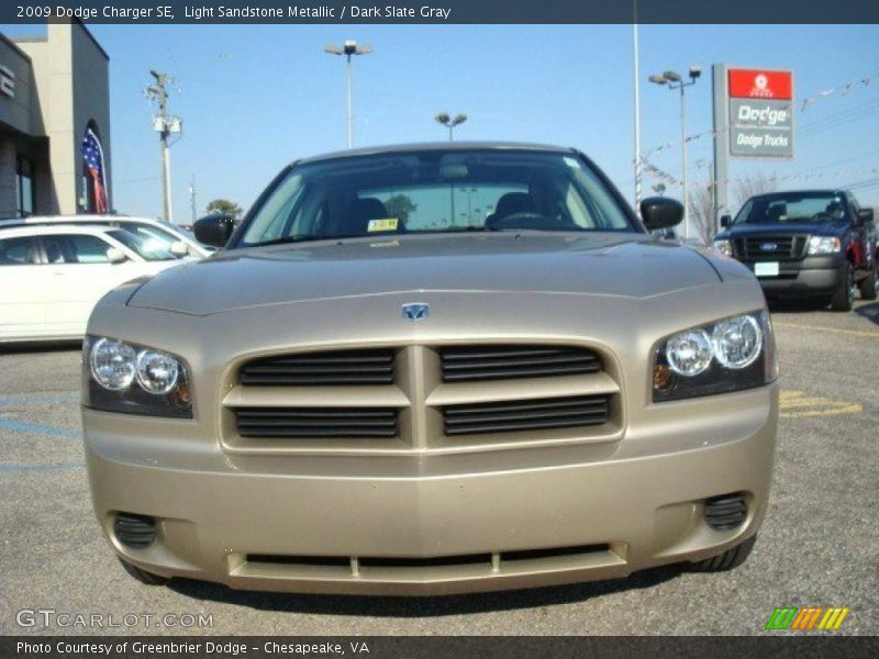 Light Sandstone Metallic / Dark Slate Gray 2009 Dodge Charger SE