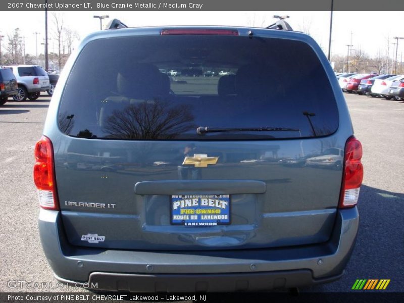 Blue Granite Metallic / Medium Gray 2007 Chevrolet Uplander LT