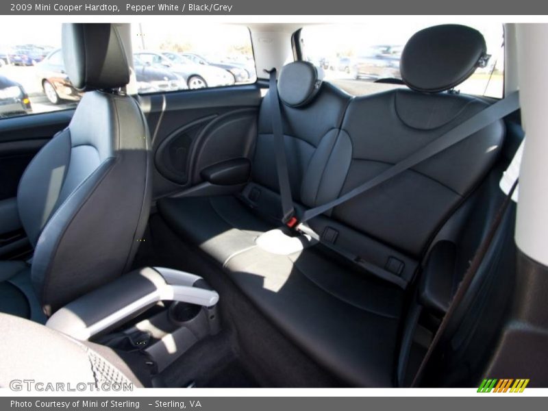 Pepper White / Black/Grey 2009 Mini Cooper Hardtop