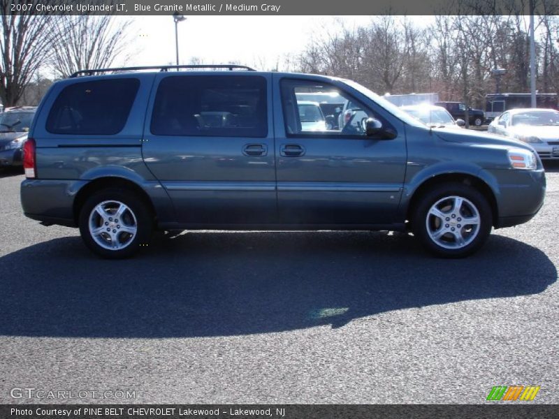 Blue Granite Metallic / Medium Gray 2007 Chevrolet Uplander LT
