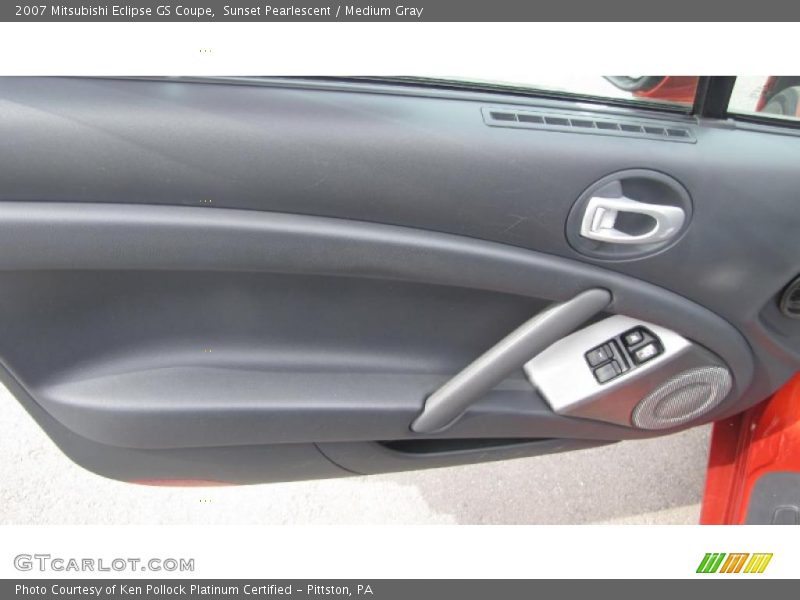 Sunset Pearlescent / Medium Gray 2007 Mitsubishi Eclipse GS Coupe