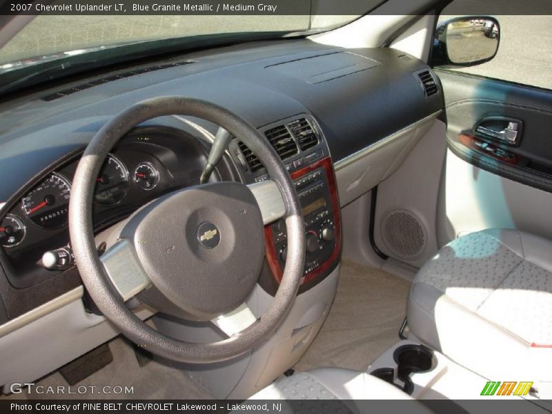 Blue Granite Metallic / Medium Gray 2007 Chevrolet Uplander LT