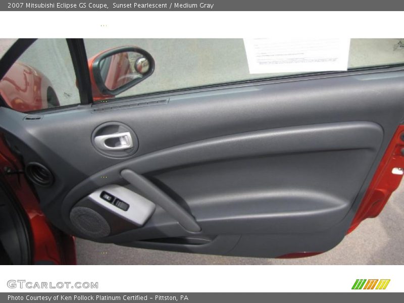 Sunset Pearlescent / Medium Gray 2007 Mitsubishi Eclipse GS Coupe