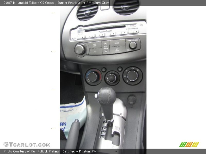 Sunset Pearlescent / Medium Gray 2007 Mitsubishi Eclipse GS Coupe