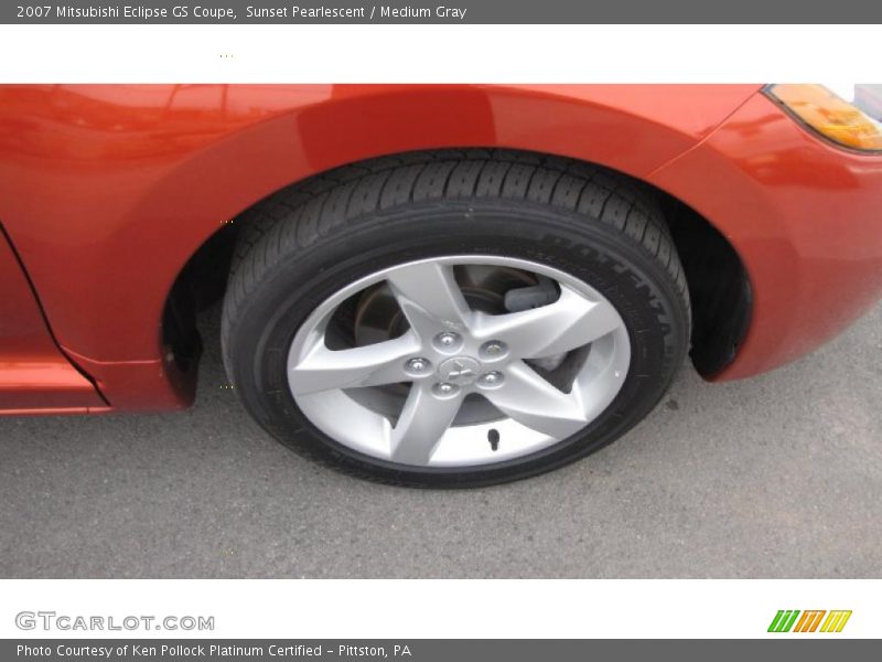 Sunset Pearlescent / Medium Gray 2007 Mitsubishi Eclipse GS Coupe