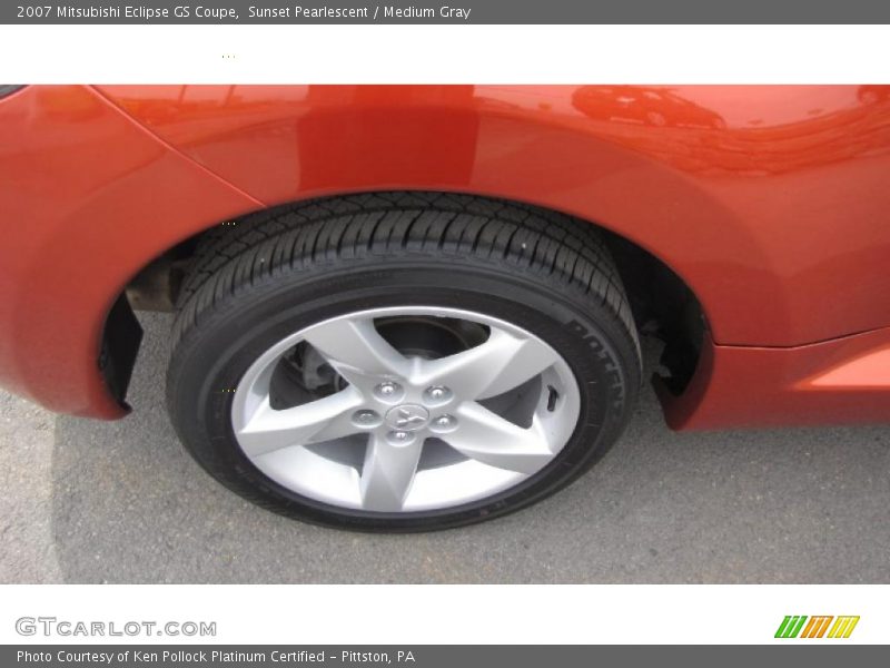 Sunset Pearlescent / Medium Gray 2007 Mitsubishi Eclipse GS Coupe