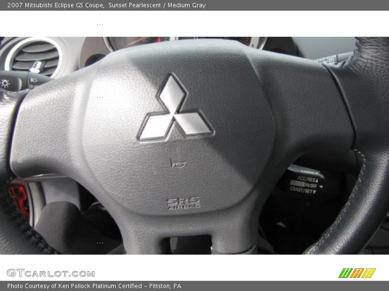 Sunset Pearlescent / Medium Gray 2007 Mitsubishi Eclipse GS Coupe