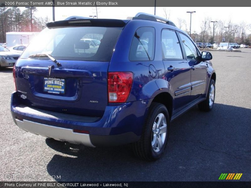 Blue Streak Metallic / Ebony Black 2006 Pontiac Torrent AWD
