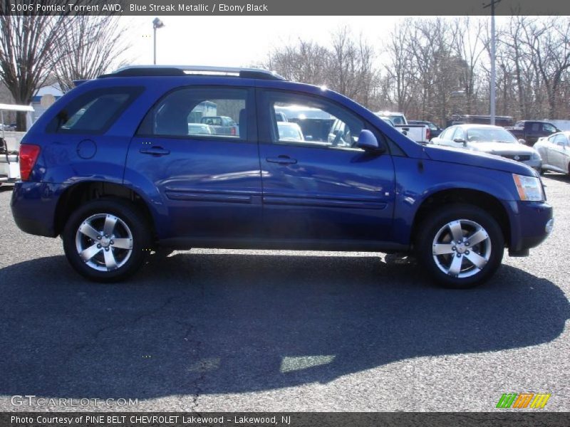 Blue Streak Metallic / Ebony Black 2006 Pontiac Torrent AWD