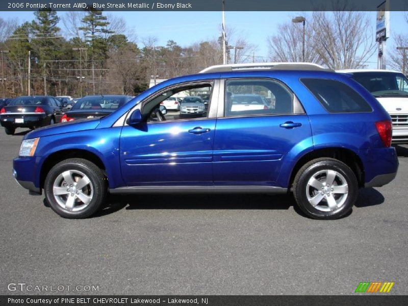 Blue Streak Metallic / Ebony Black 2006 Pontiac Torrent AWD