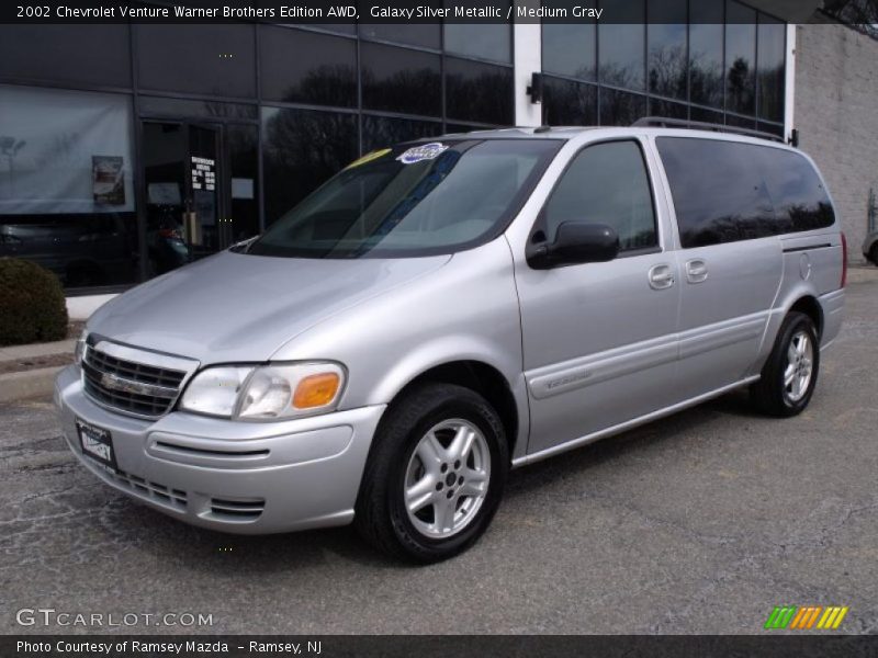 Galaxy Silver Metallic / Medium Gray 2002 Chevrolet Venture Warner Brothers Edition AWD