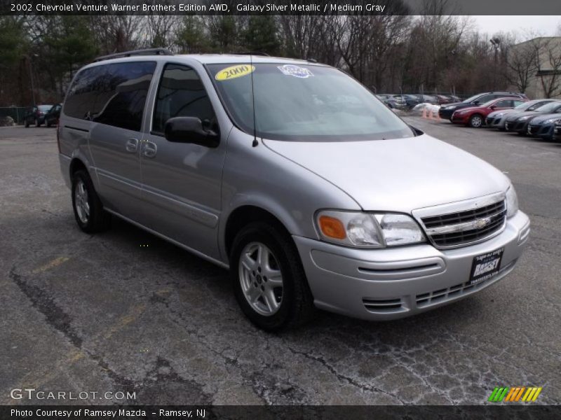 Galaxy Silver Metallic / Medium Gray 2002 Chevrolet Venture Warner Brothers Edition AWD