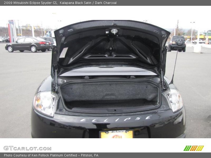 Kalapana Black Satin / Dark Charcoal 2009 Mitsubishi Eclipse Spyder GS