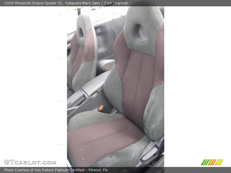 Kalapana Black Satin / Dark Charcoal 2009 Mitsubishi Eclipse Spyder GS