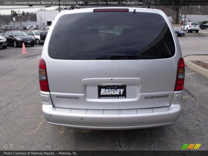 Galaxy Silver Metallic / Medium Gray 2002 Chevrolet Venture Warner Brothers Edition AWD