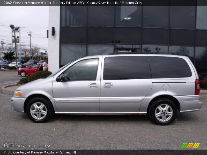 Galaxy Silver Metallic / Medium Gray 2002 Chevrolet Venture Warner Brothers Edition AWD
