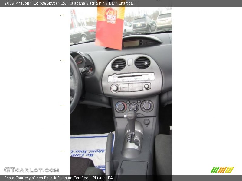 Kalapana Black Satin / Dark Charcoal 2009 Mitsubishi Eclipse Spyder GS