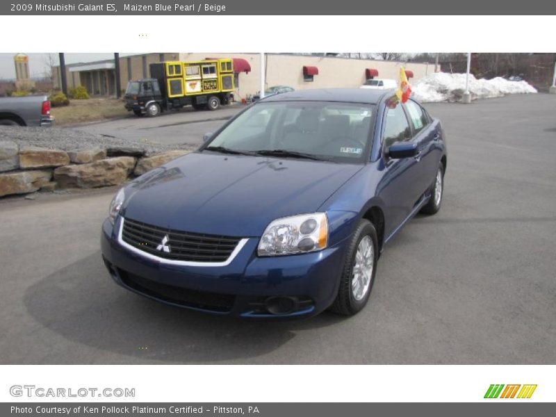 Maizen Blue Pearl / Beige 2009 Mitsubishi Galant ES